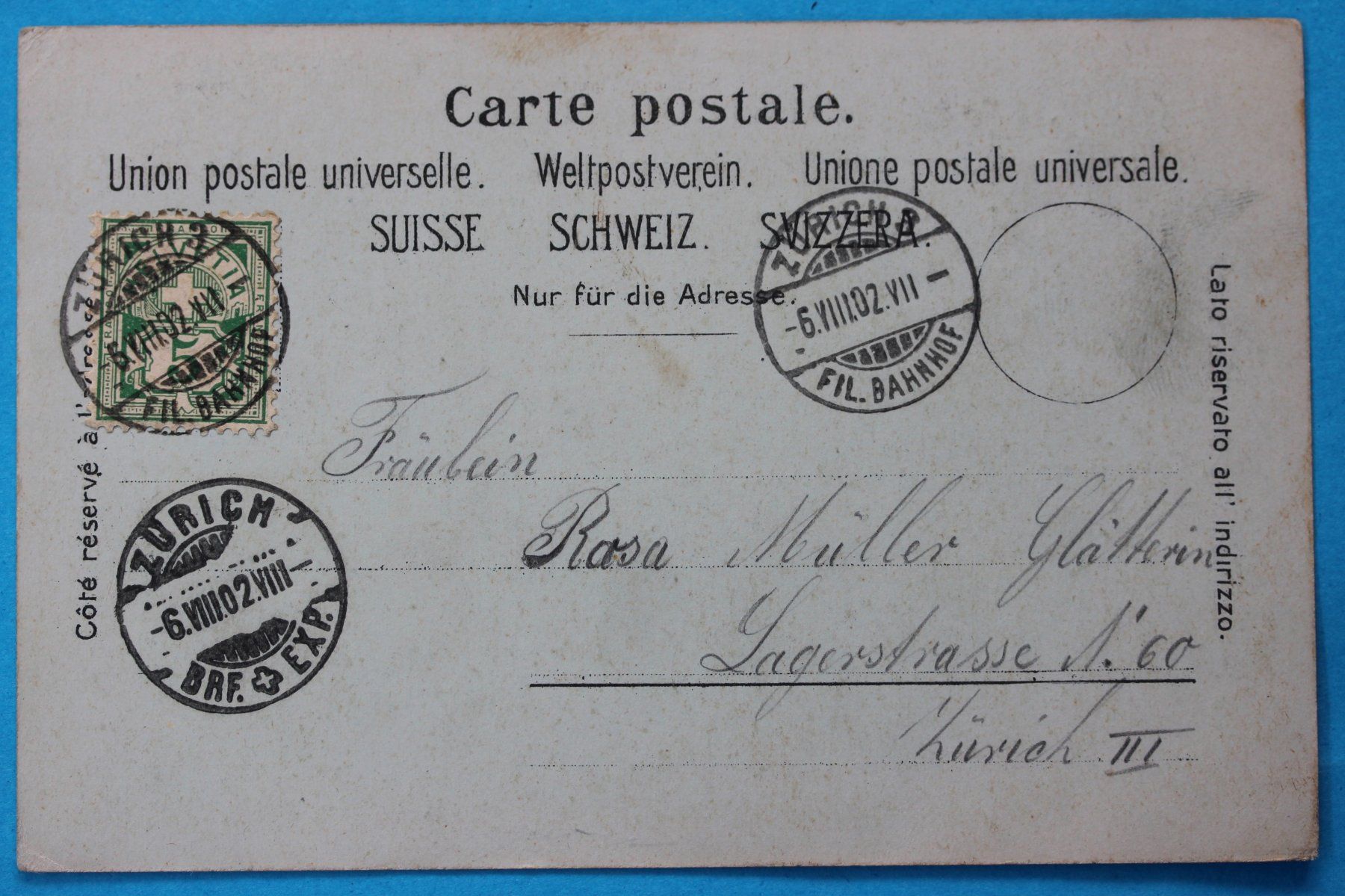 Cartoline postali: URDORF LITHO AK – Usato da Lotzwil venduto da pirolh 1