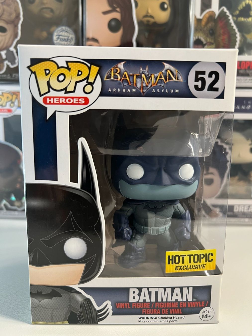 Funko Statuette: Funko POP! Batman (Arkham Asylum-Detective Mode) Sorti 2015 – Nuovo e nell'imballaggio originale da Le Mouret venduto da perfectbijou
