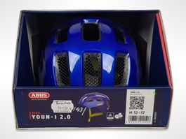 ABUS Kindervelohelm Blau Gr. M