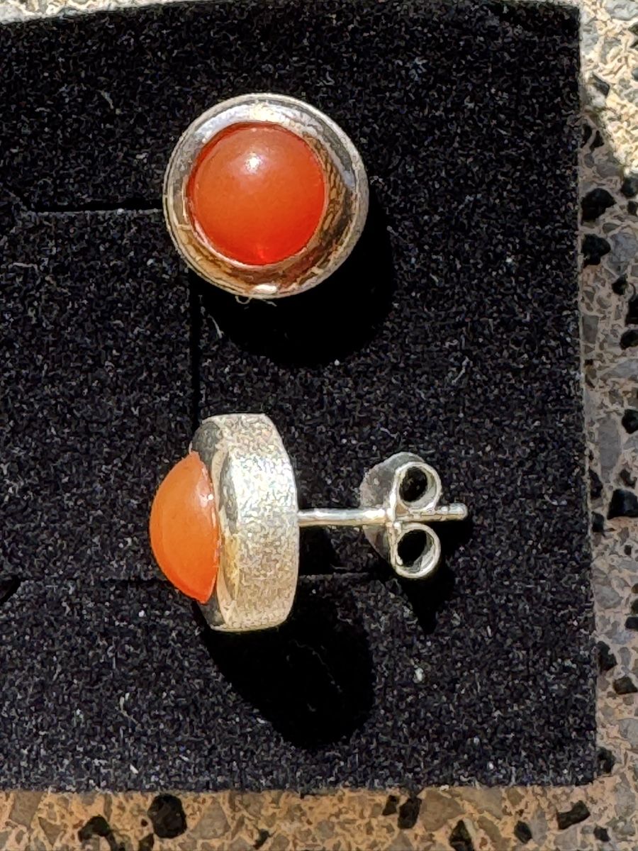 Boucles d'oreille: Ohrstecker feuer opal silber – D'occasion à Zürich par funkelnderstern 1