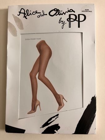 Netzstrumpfhose Alice and Olivia by PP, Gr. M/L , Nude