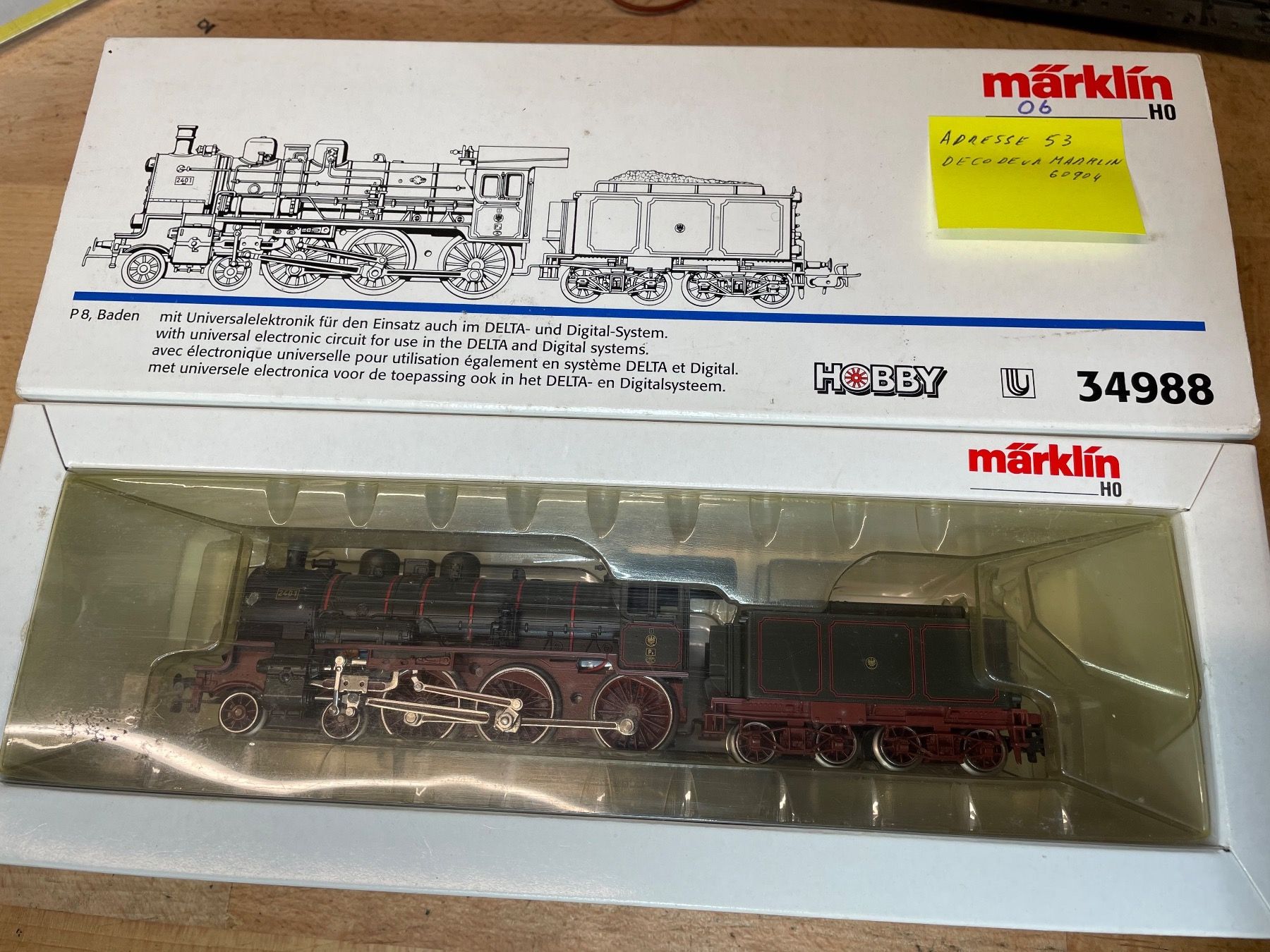 Märklin Modellini di ferrovie: Märklin 34988 Dampflok Digital – Nuovo (secondo la descrizione) da Hauterive NE venduto da eriamch 4