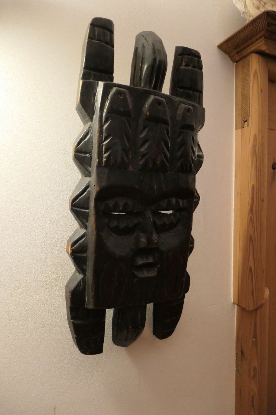 Masken: alte Holzmaske – Gebraucht aus Fürstenaubruck von PizBeverin2018 2