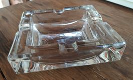 Glas-Aschenbecher 1048 Gramm !
