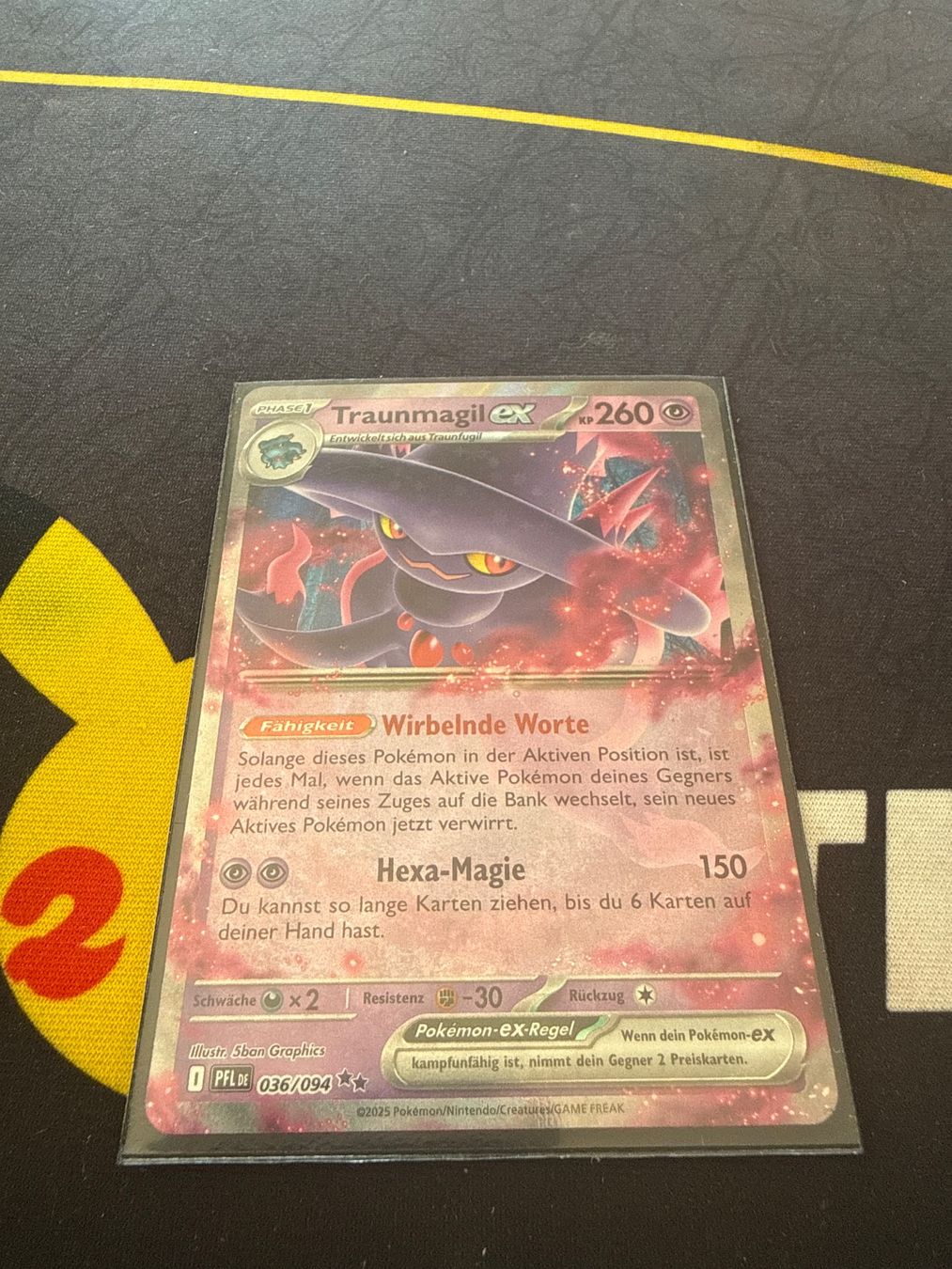 Carte collezionabili: Pokémon Traunmagil EX DE – Usato da Sargans venduto da XswissprimeX