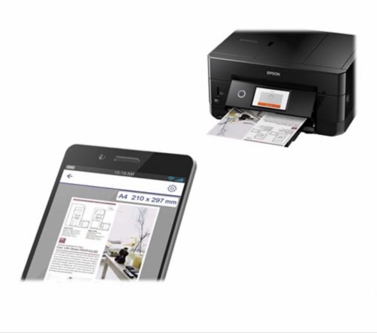 Epson Stampanti: Imprimante Epson XP-7100 Series noire – Usato da Boncourt venduto da Gonelle 2