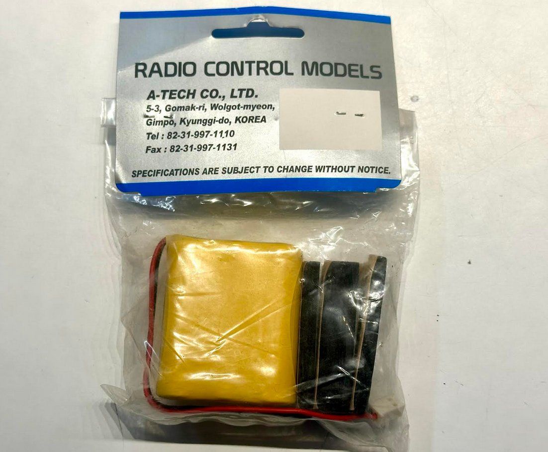 Nimh Batterie, Caricabatterie & Alimentatori: Ni-Cd Accu 700mAh A-TECH 7.2V – Difettoso da Lausanne venduto da Techobby 1