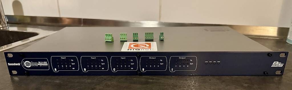 Equalizzatori: BSS Soundweb London BLU-100 – Usato da Gwatt (Thun) venduto da pringles04 1