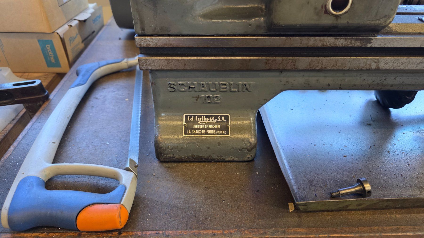 Schaublin Tutte le macchine: Drehbank Schaublin 102 – Usato da Altstätten SG venduto da Grosi6 4