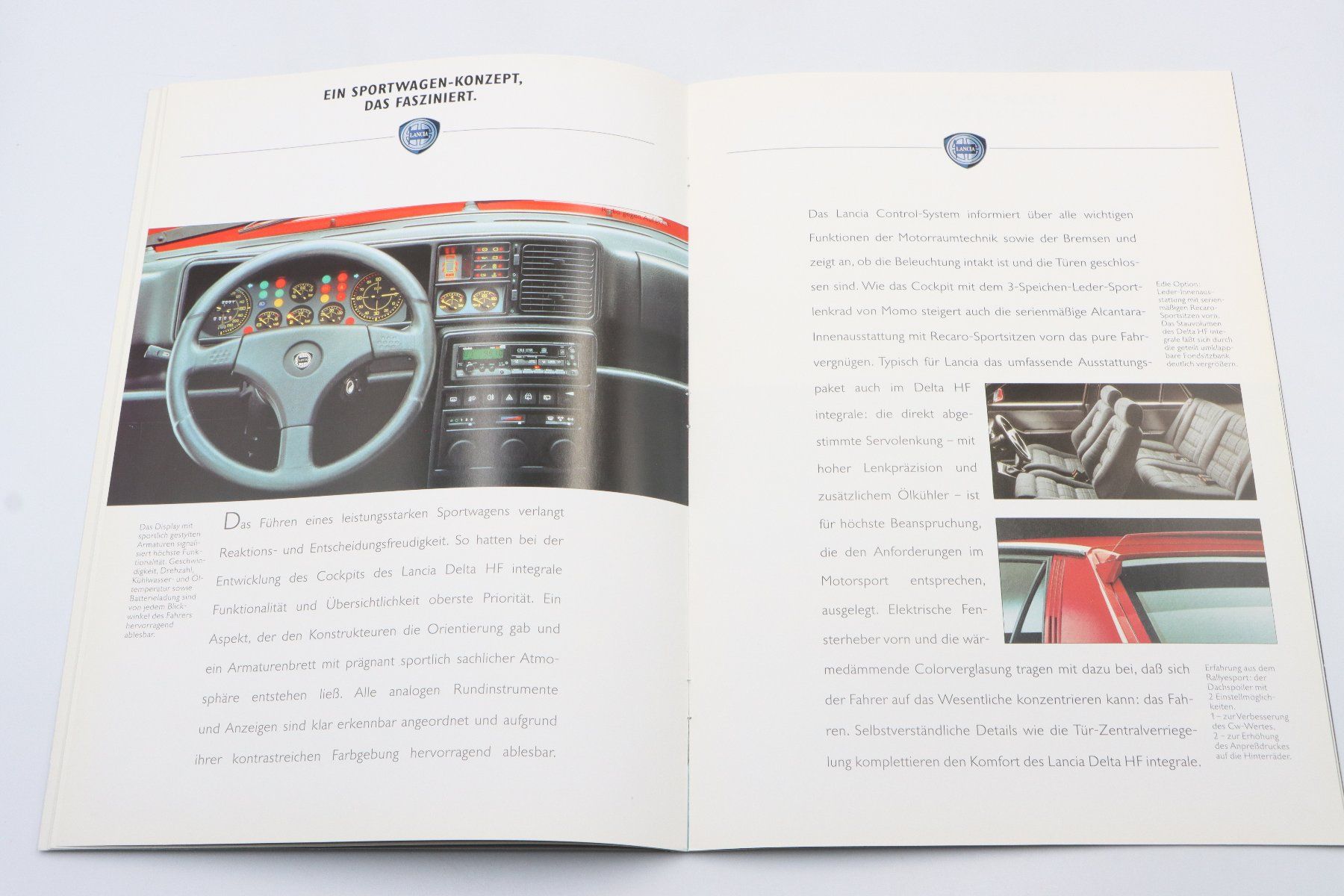 Lancia Documents: Lancia Delta 1992 Prospekt – D'occasion à Bühl b.Aarberg par Collectorpassions 5