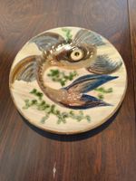1960's Spanish Puigdemont studio art Keramik Fisch Teller