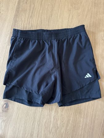 Adidas Performance Shorts Aeroready 2-in1 schwarz Groesse L