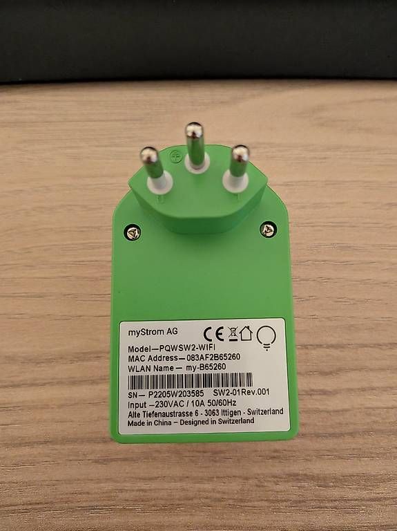 Spine: myStrom WiFi Switch – Usato da Düdingen venduto da olofvndrhr 1