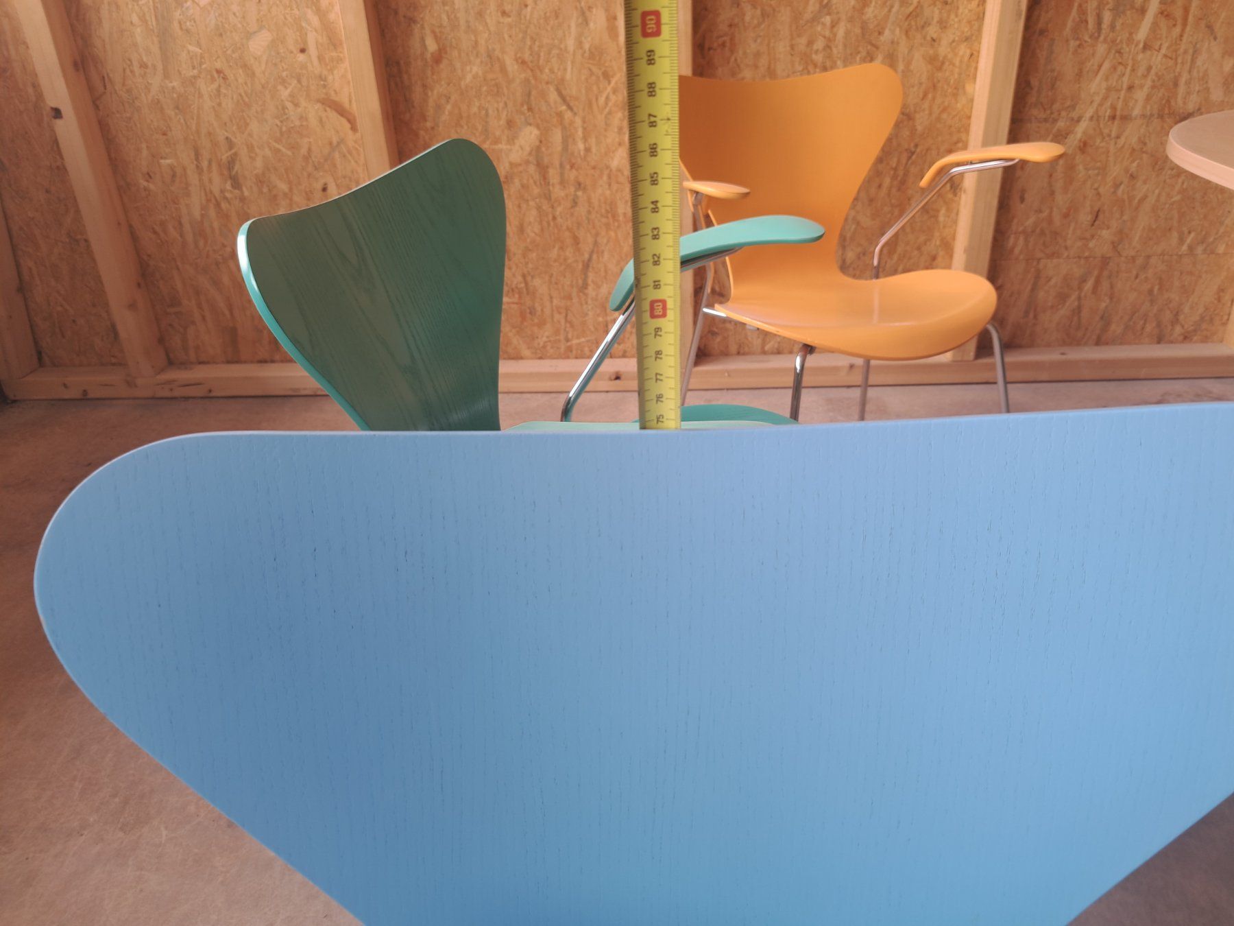 Set di tavolo e panche: Fritz Hansen Esstisch mit 6 Stühlen Designermöbel – Usato da Belp venduto da deal-now 8