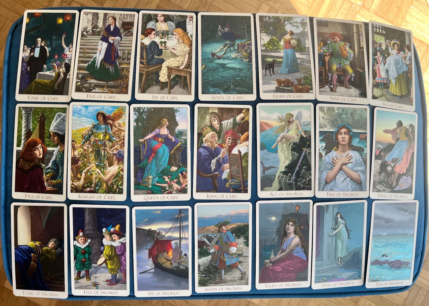 Spiele: SELTEN The Victorian Romantic Tarot Karten Deck Baba Studio – Neu (gemäss Beschreibung) aus Effretikon von YaMn 3