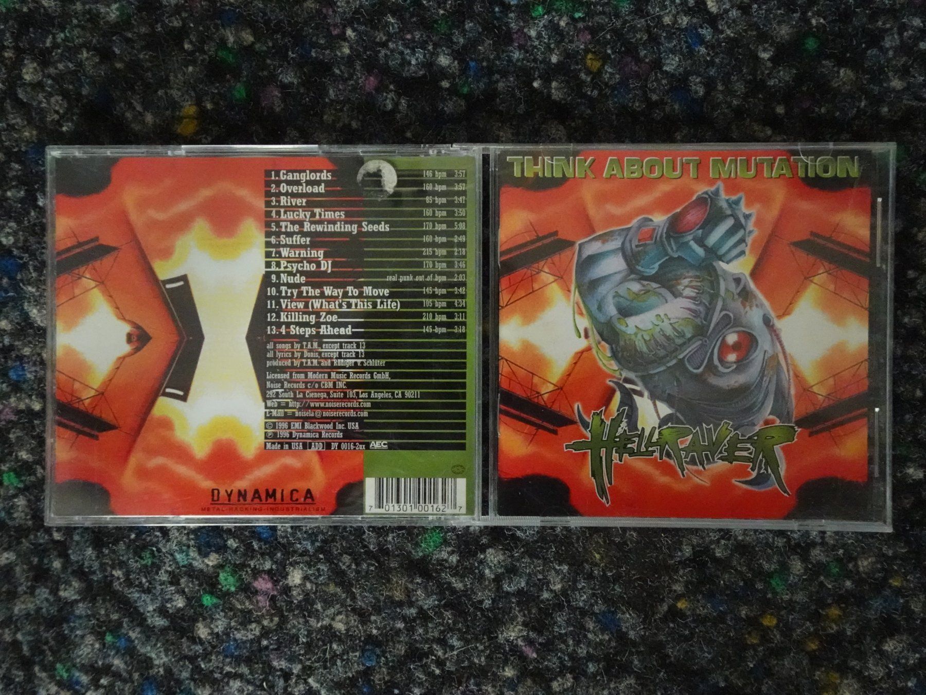 CD: CD : Think about mutation – Usato da Lotzwil venduto da Kiddis