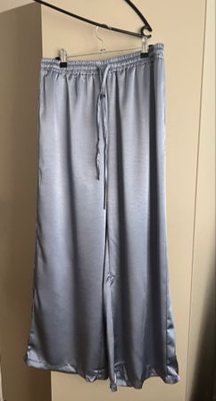 Seidenhose Damen hellblau Grösse M neu