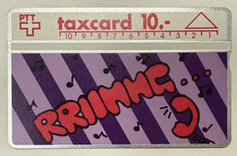 PTT taxcard 10.- Rriinng