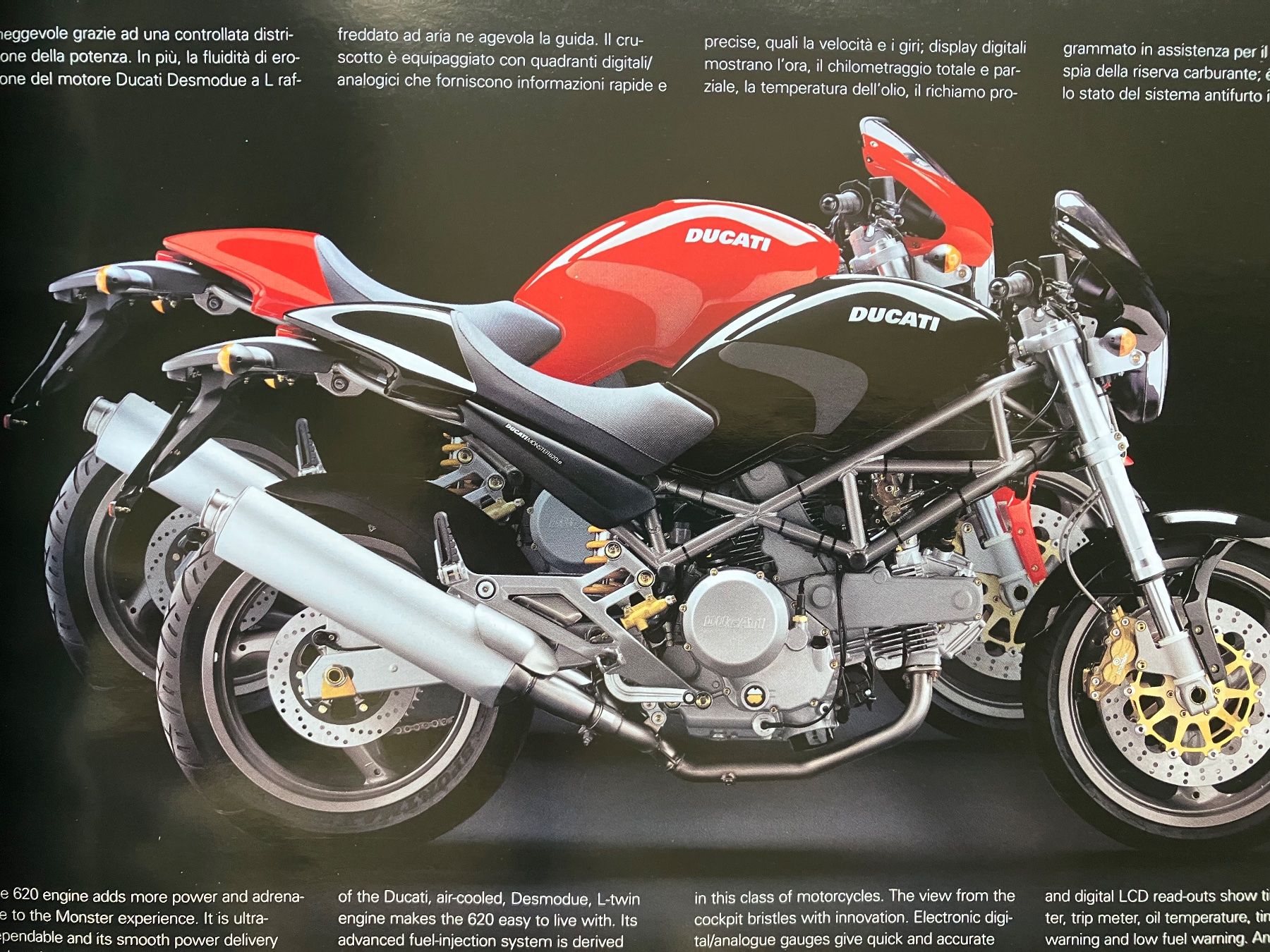 Ducati Strada: Ducati - Modellprogramm 2004 - Originalprospekt – Usato da Malans GR venduto da Chueche427 8