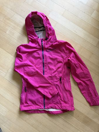 Qloom Regenjacke Pink Grösse M Bike Jacke