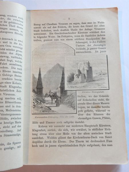 Libri: Wanderbilder- Kärntner-Pusterthaler Bahn – Usato da Hombrechtikon venduto da Bruenel 2