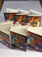 6 Pokemon Card Mini Binders