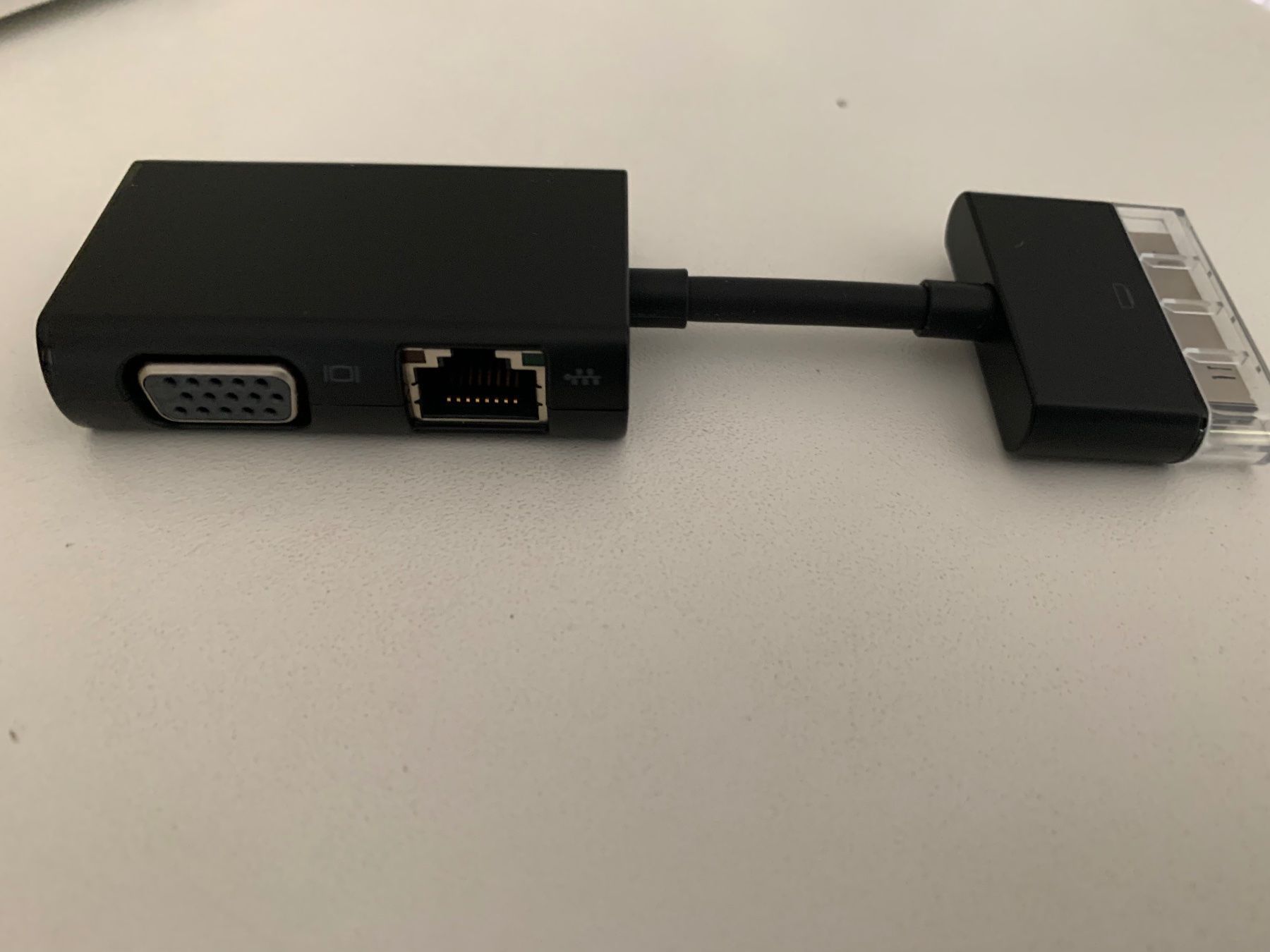 Hewlett Packard Laufwerke & Adapter: HP Side Dock RJ45/VGA Adapter - Adapter – Neu und originalverpackt aus Erlenbach ZH von Ritschly