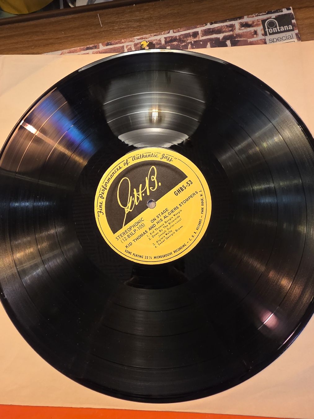 Dischi in vinile: JAZZSchallplatte ON STAGE Kid Thomas and his Algiers Stomper – Usato da Arbon venduto da MadameLuLa9320 2