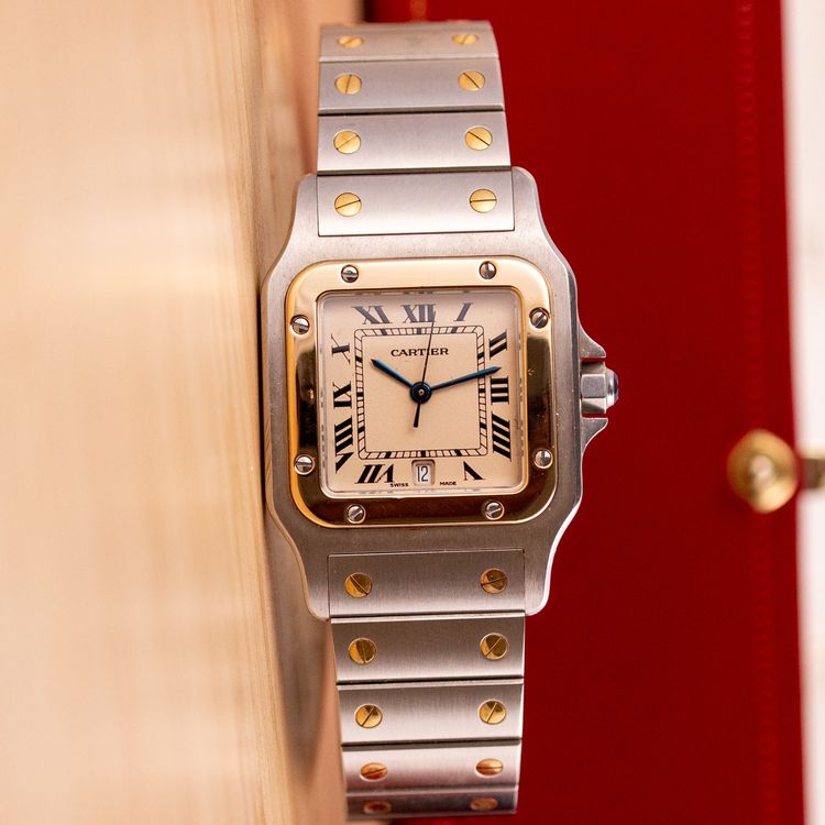 Cartier Santos Galbée 187901 Box (Gebraucht) in Luzern für CHF