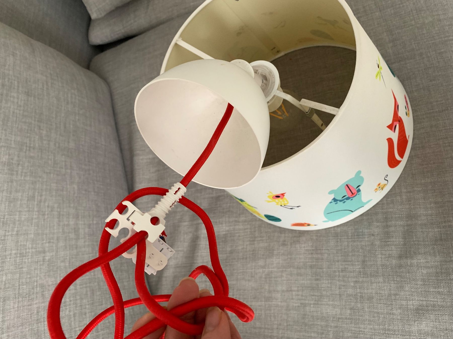 Ikea Lustres & lampes de plafonds: Ikea Kinderzimmer Lampe – D'occasion à Ettingen par evs_6w9m 2