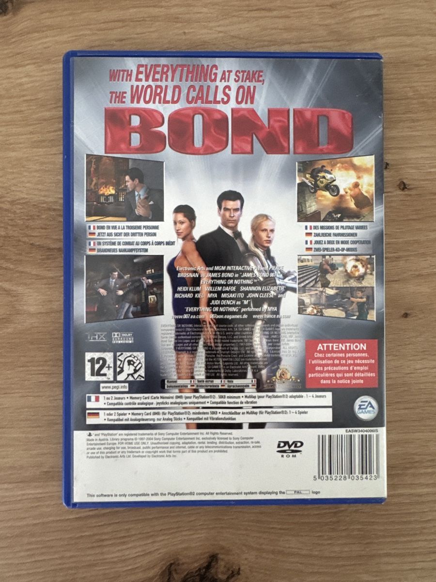 Sony Giochi: PlayStation 2 PS2 - 007: Alles oder Nichts - Top Spiel! – Usato da Biberist venduto da etesummer 1