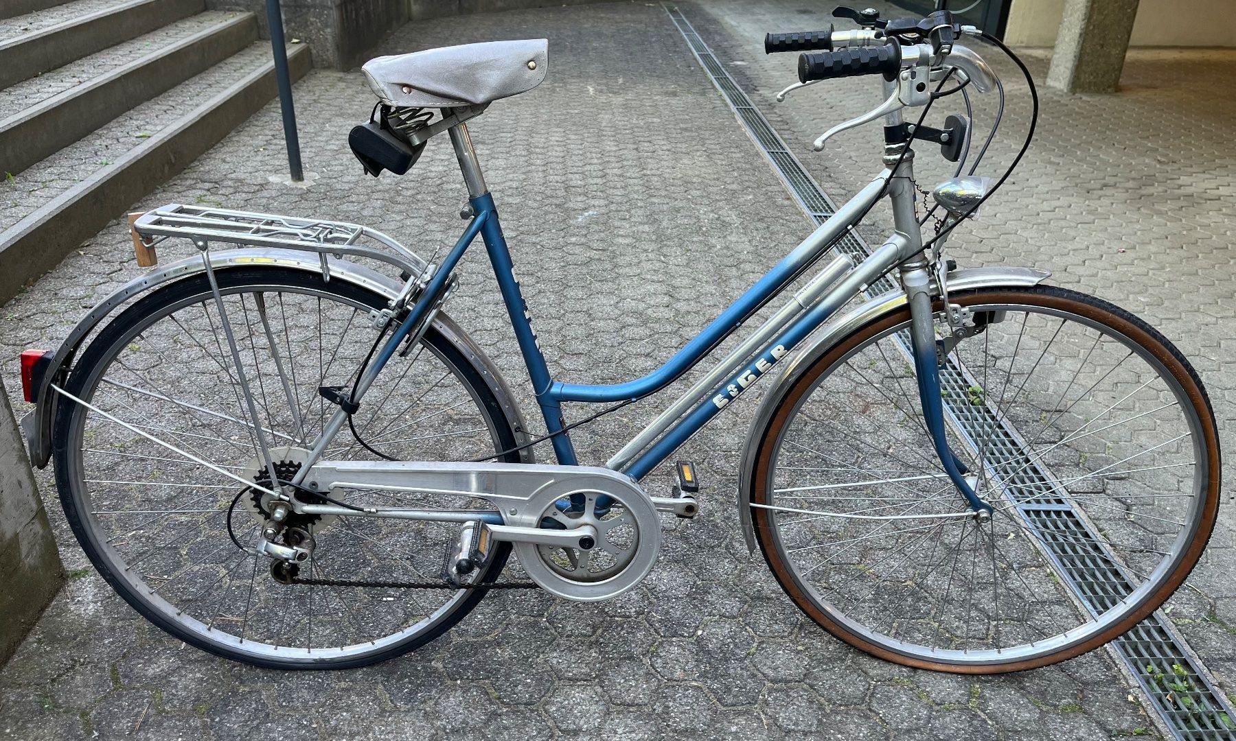 Biciclette: EIGER Velo Damenrad, gebraucht, Nostalgie – Usato da Wabern venduto da DaxKarten-75 1