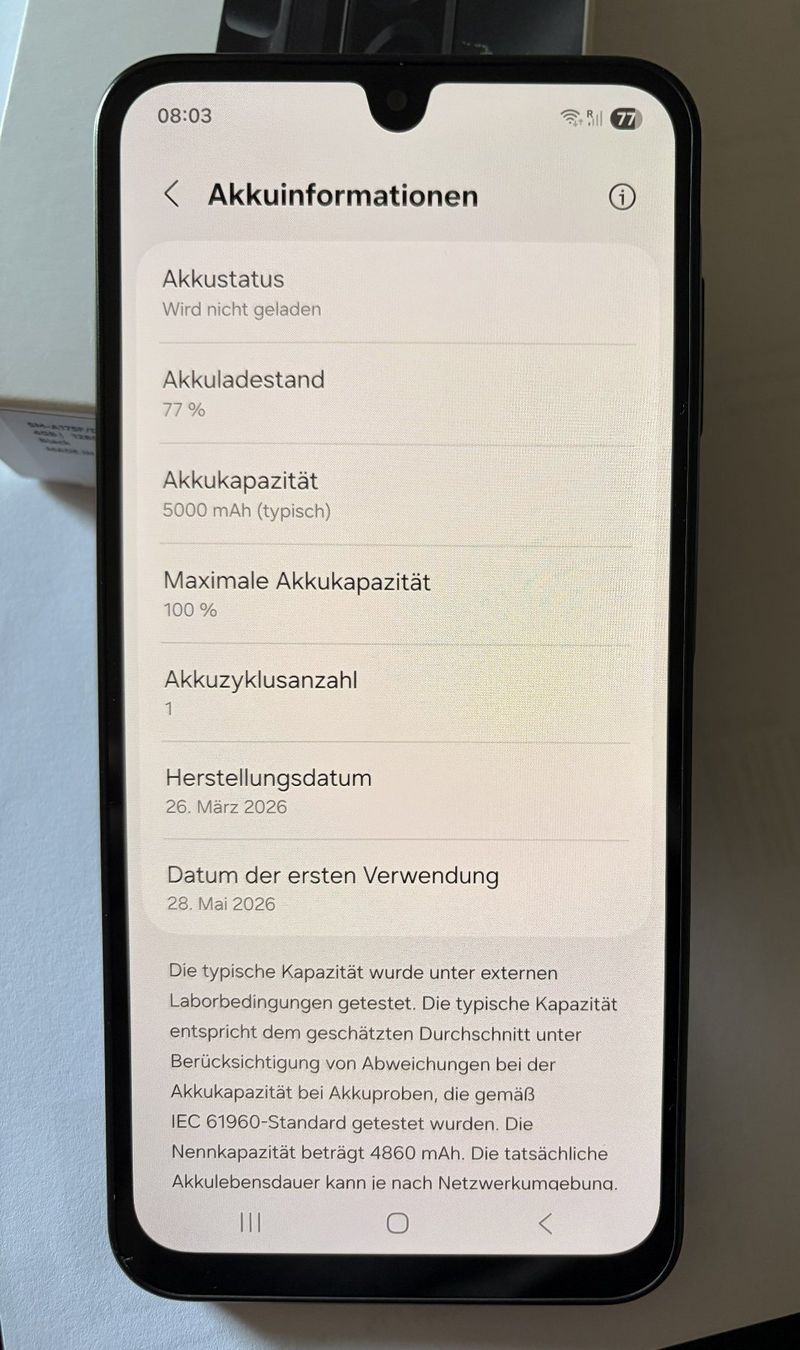 Samsung Telefoni cellulari / Smartphones: Samsung Galaxy A17 5G – Nuovo e nell'imballaggio originale da Sarmenstorf venduto da Dav_wc5c 6