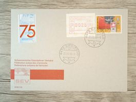 TR56 Enveloppe + Timbre Suisse 1994