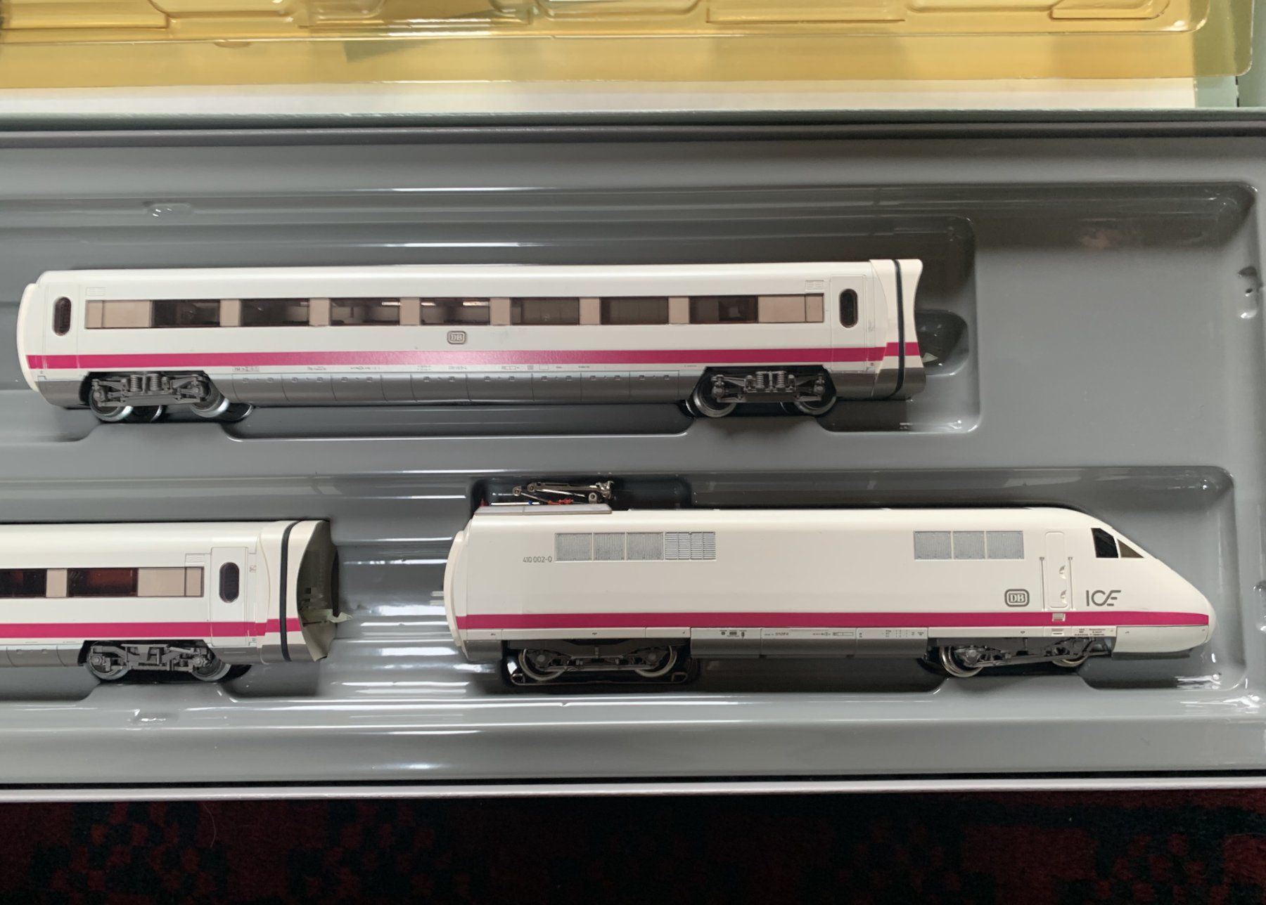 Märklin Modellini di ferrovie: Märklin HO 3671 DB ICE-Komposition – Usato da Volketswil venduto da zwitsch33 2