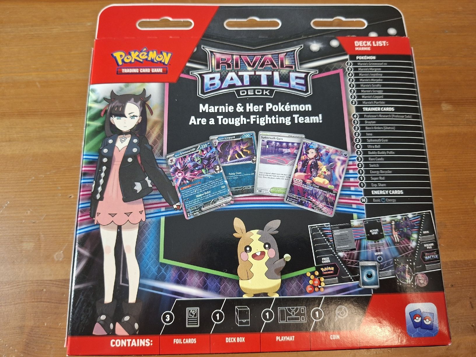 Pokémon Carte collezionabili: Pokémon TCG Rival Battle Deck Marnie neu sealed – Nuovo e nell'imballaggio originale da Lichtensteig venduto da Seastar83 1