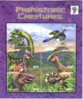 Block "Dinosaurier". Guyana