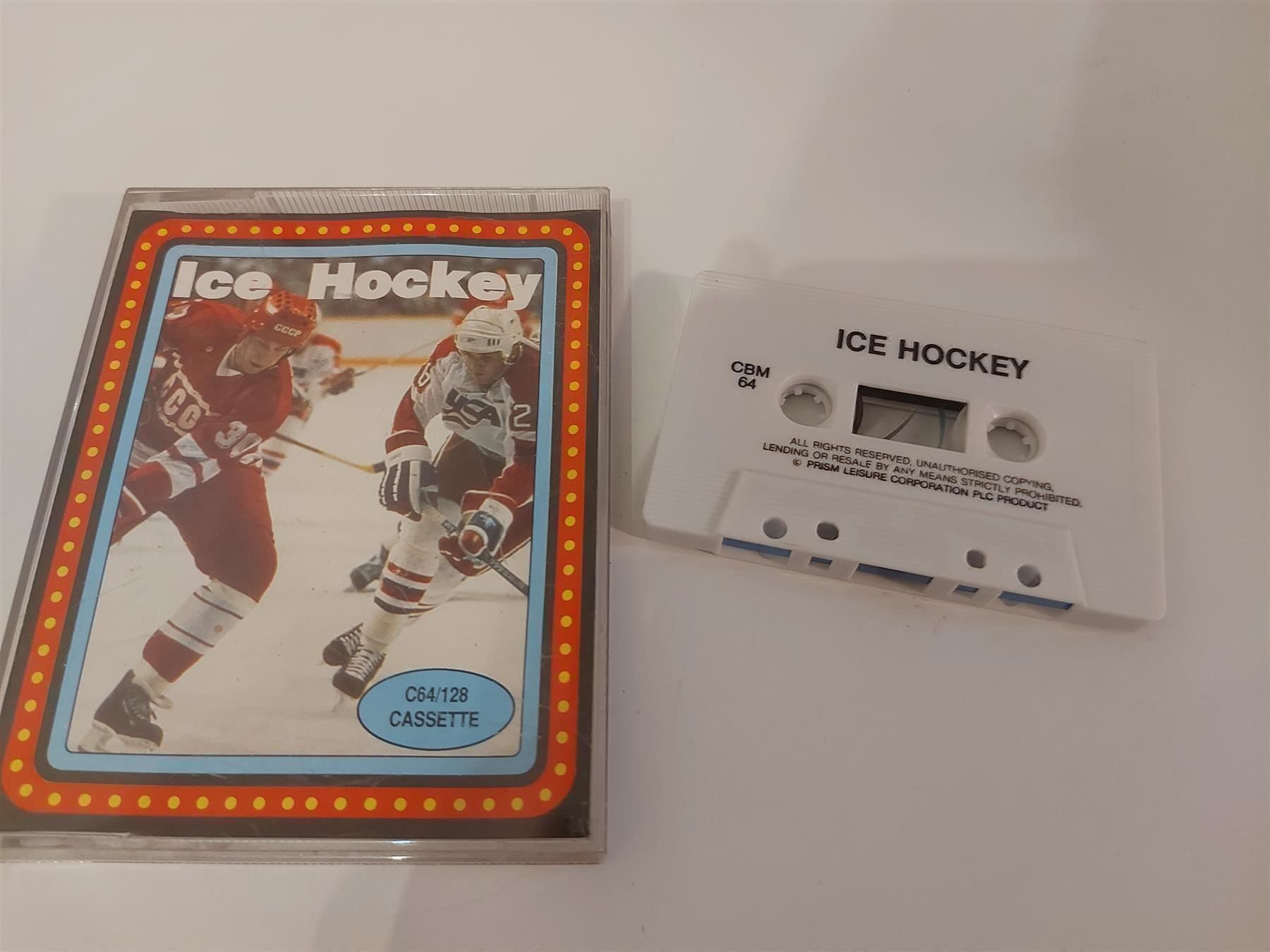 PC: ICE HOCKEY C64/128 Commodore 64 C64 – Usato da Aarau venduto da Kaesekuchen2000
