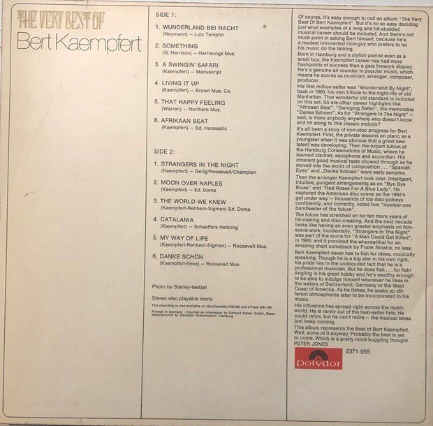 Dischi in vinile: 5x LP Bert Kaempfert – Usato da Grüningen venduto da azulvinyl 1