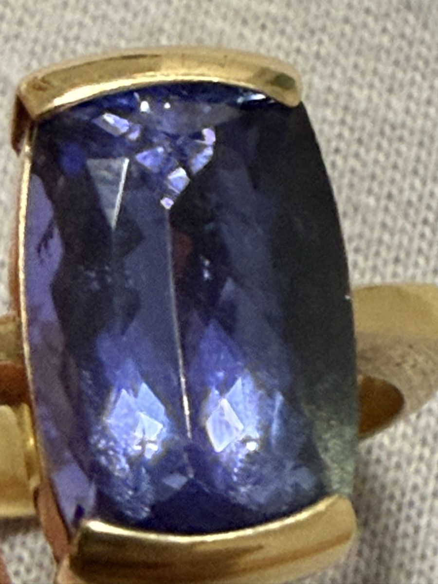 Anelli: Ring Gold 18k mit Tansanit – Usato da Oberhof venduto da RealStone 4