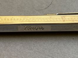 Caran d’Ache Ecridor Minenhalter "Welle" versilbert "Knorr"
