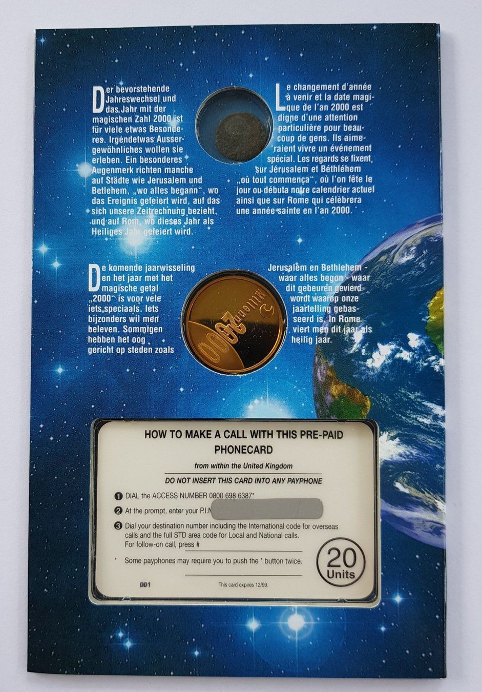 Tutti le monete: Münzen The World Millenium Event – Usato da Rotkreuz venduto da Swiss-Coins 3