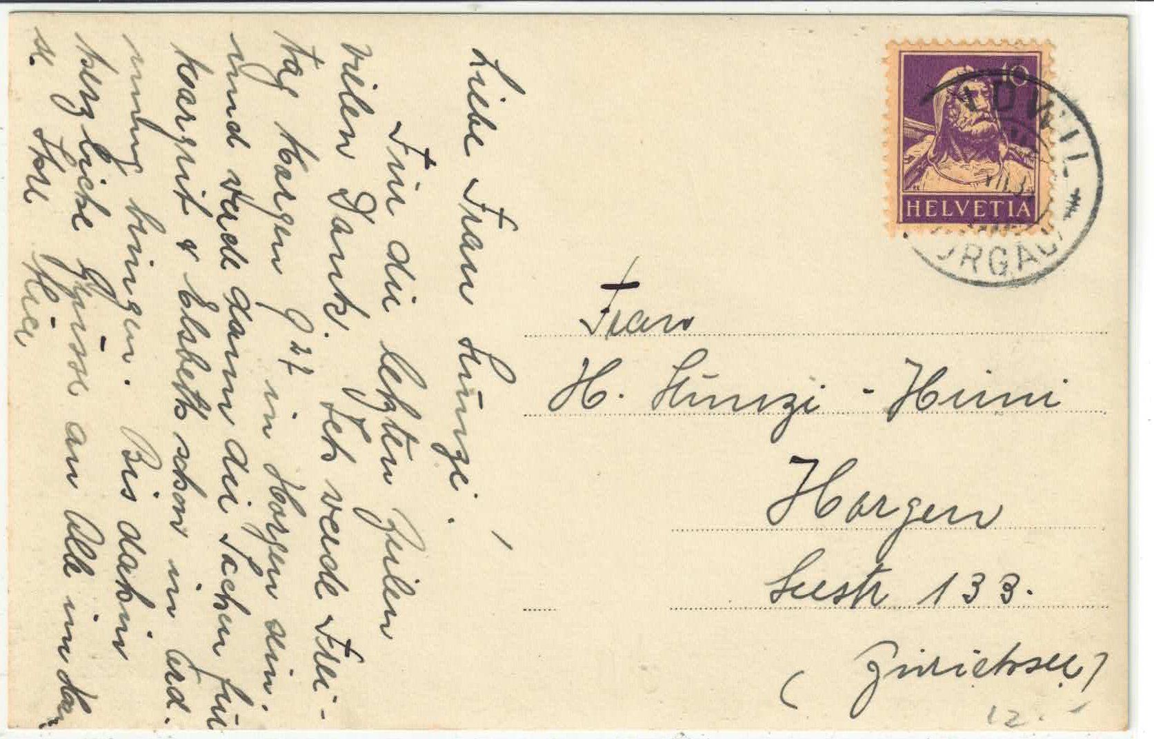 Cartoline postali: Strasse nach Andwil SG - – Difettoso da Ettingen venduto da Kartenplanet 1
