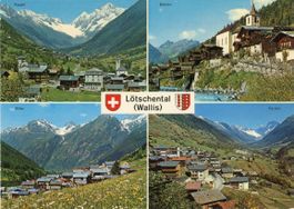Blatten, Kippel, Wiler und Ferden  VS  im Lötschental