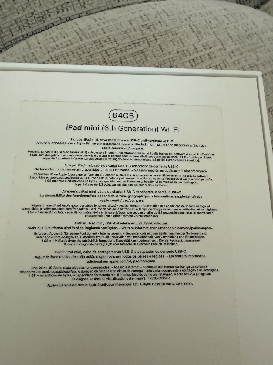 Apple Tablet PC: iPad mini 64gb 6th – Gebraucht aus Pomy von Asw.luxury 7