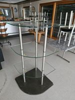 Verkaufsregal Glas Metall 3 Ablagen gebraucht Zustand