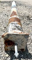 Stahlstützen, Stahlrohre mit Endplatten
