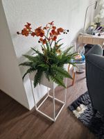 Orchidee künstlich mit Blumenständer