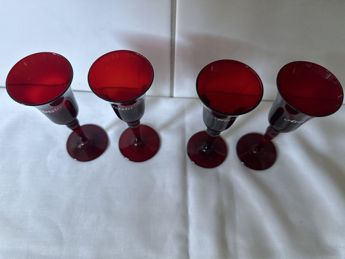 Verres: 4 Aristo Schnabs Gläser, Vintage – D'occasion à Zürich par Chaeffeler 1