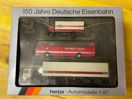 150 Jahre Deutsche Bahn Sonderset 80er Herpa OVP H0 1/87